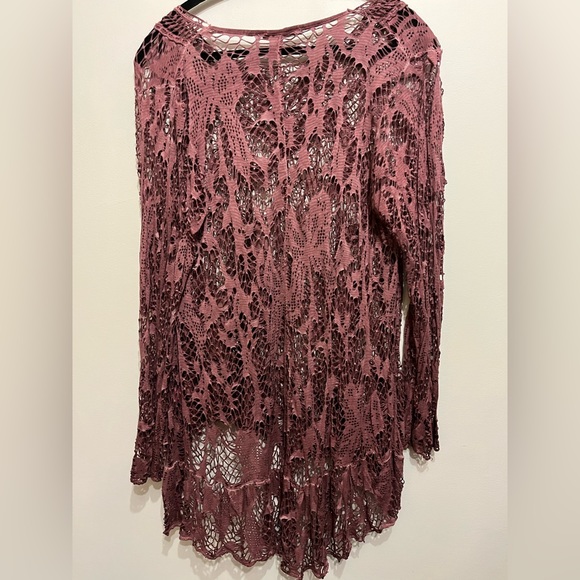 Purple net fairycore shirt - made in Italy - Picture 2 of 3